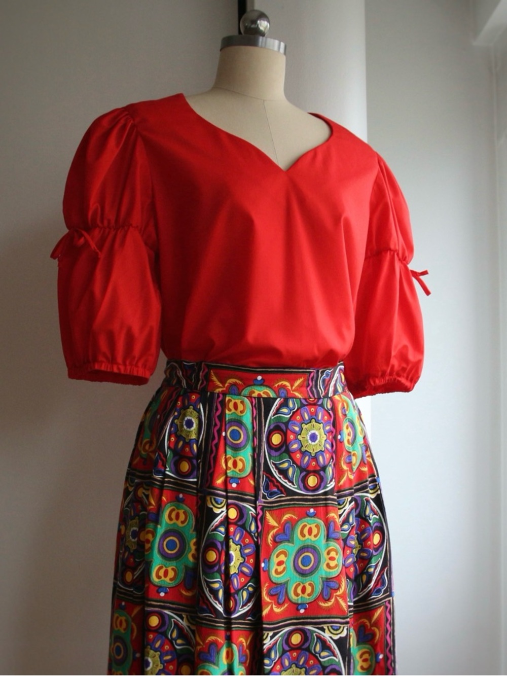 1960's Partners Please! Malco Modes Square Dancing Top